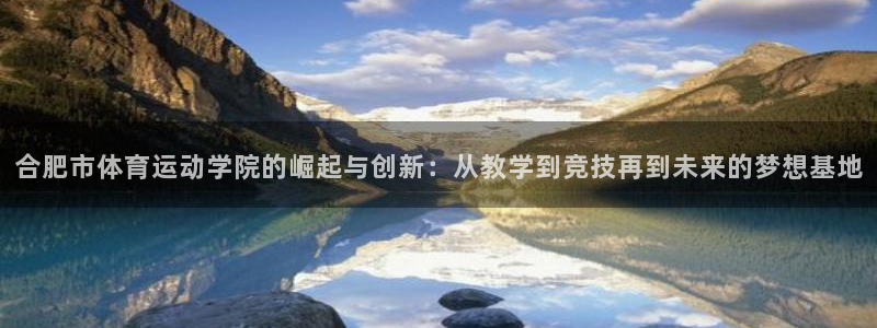 yy易游官方正版app娱乐首页官网下载：合肥市体育运