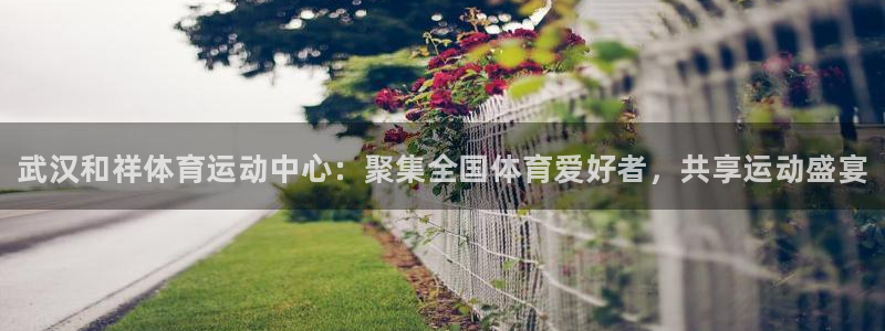yy易游官方平台体育：武汉和祥体育运动中心：聚集全国体育爱好